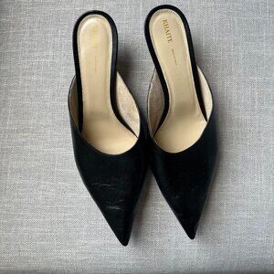 New - Khaite River Mules - Black